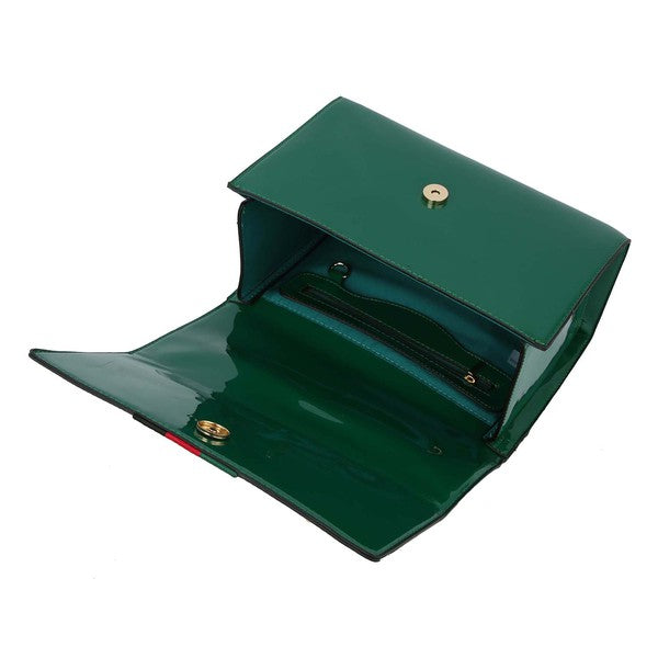 Queen 2 in 1 Bag Green Patent