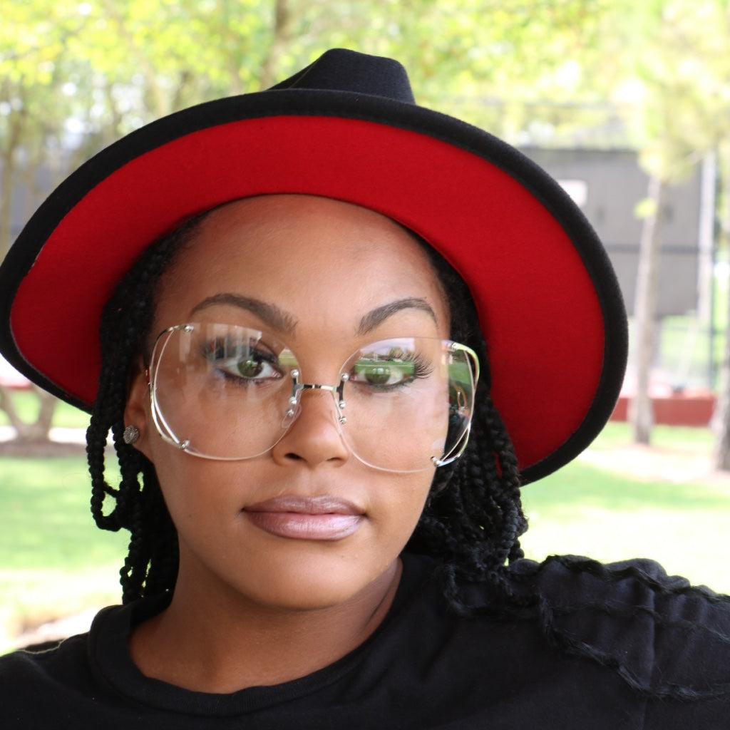 Black Red Fedora