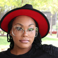 Black Red Fedora