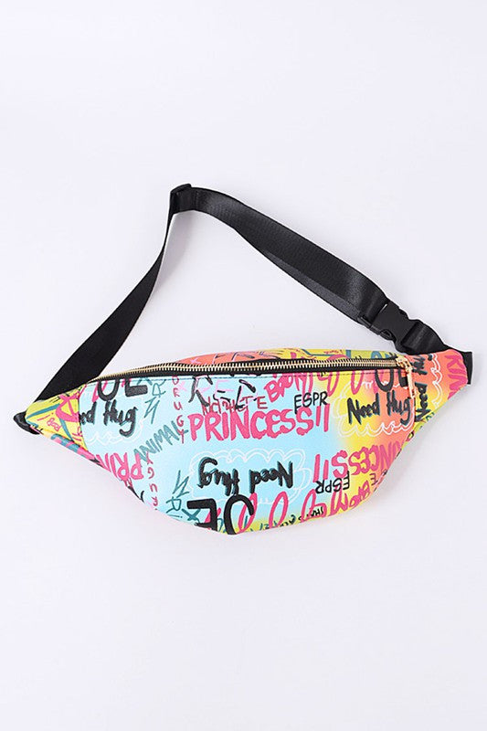 Graffiti Fanny Pack Multi