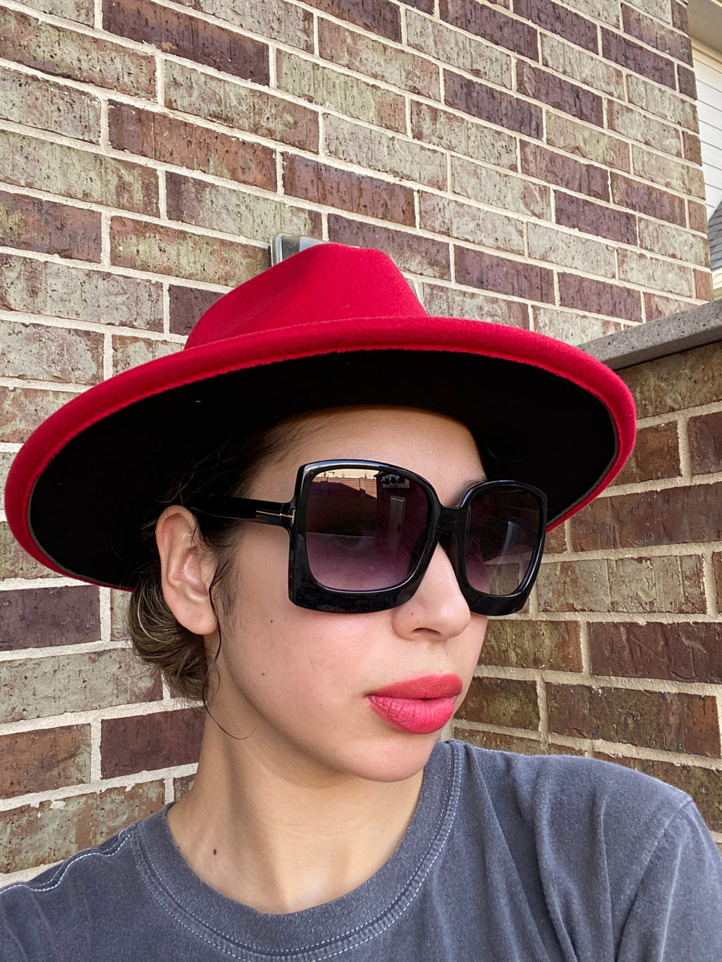 Red Black Fedora