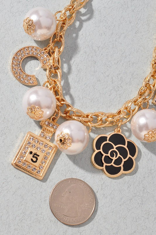 Pearls And Things Anklet Bracelet Gold