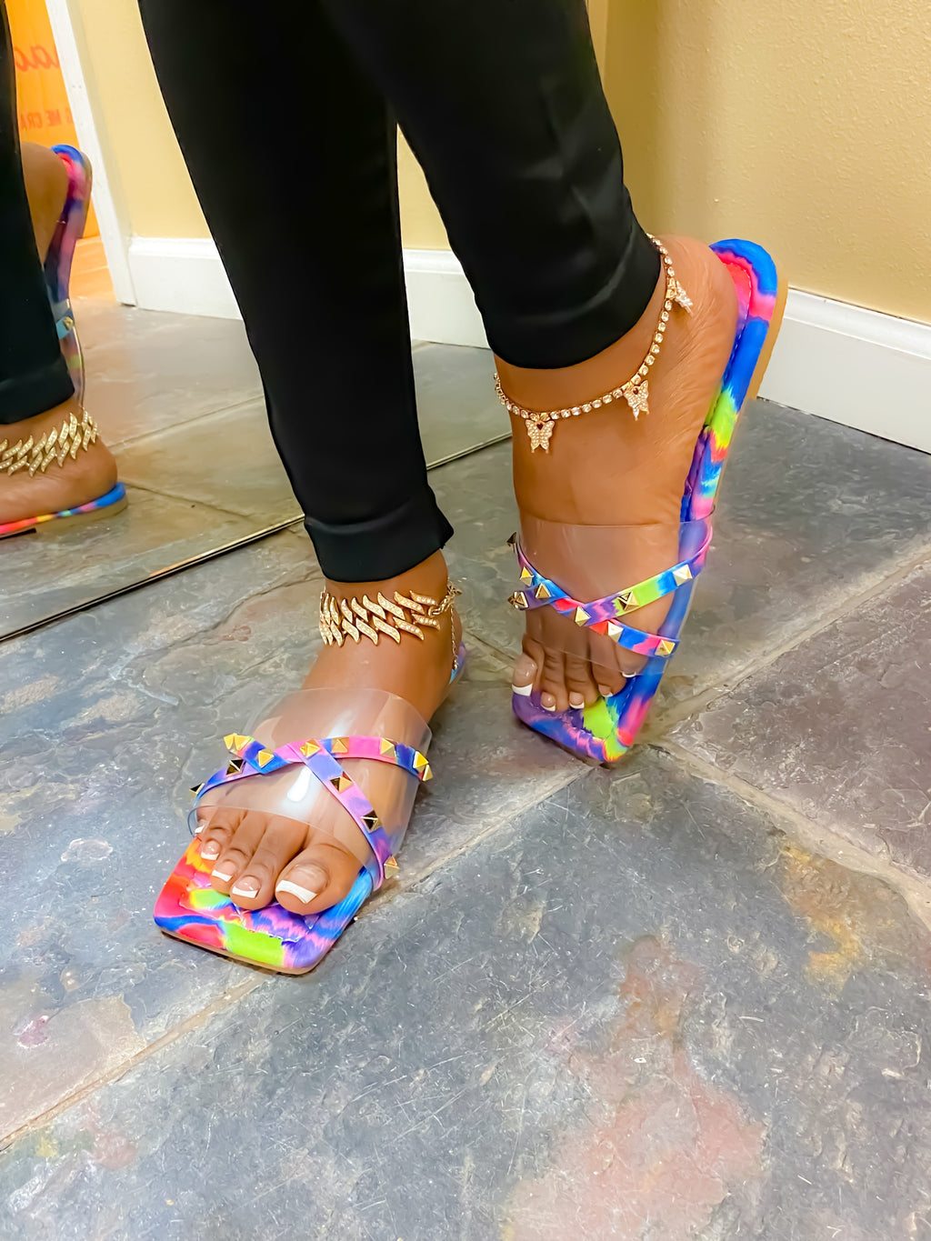 Melissa Print Sandals