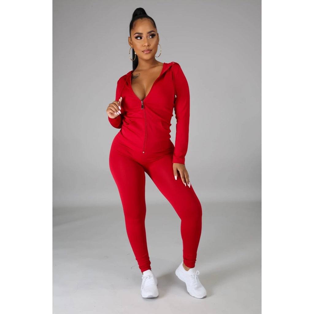 Ola Seamless 2 Piece Set Red