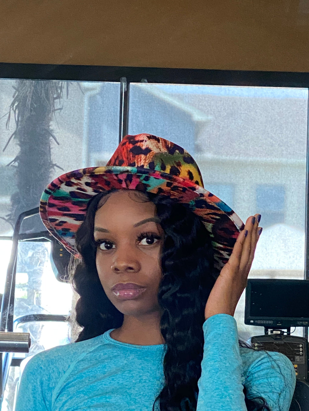 Multi Print Chain Fedora