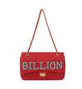 Quilted Billion Purse Red