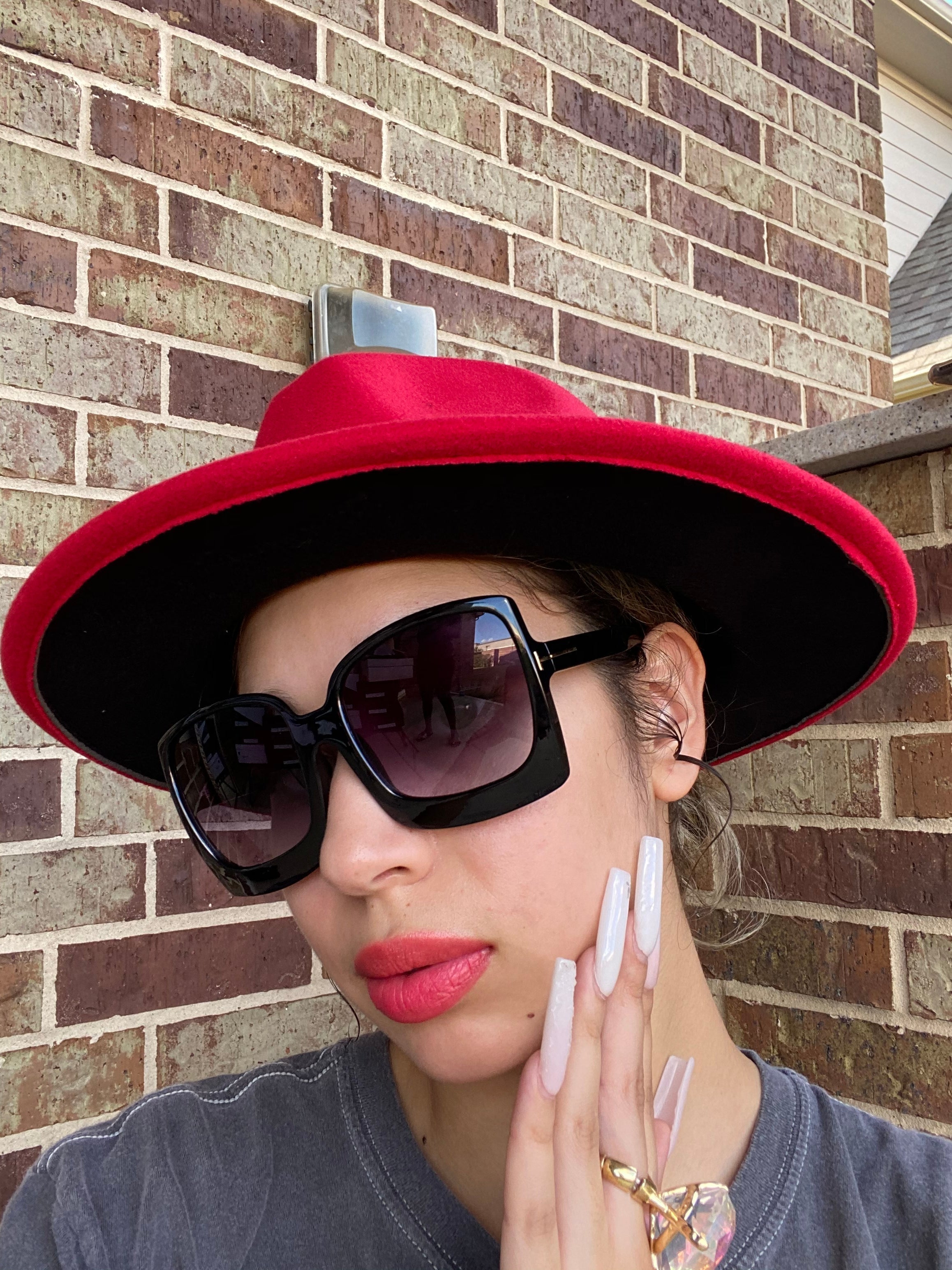 Red Black Fedora