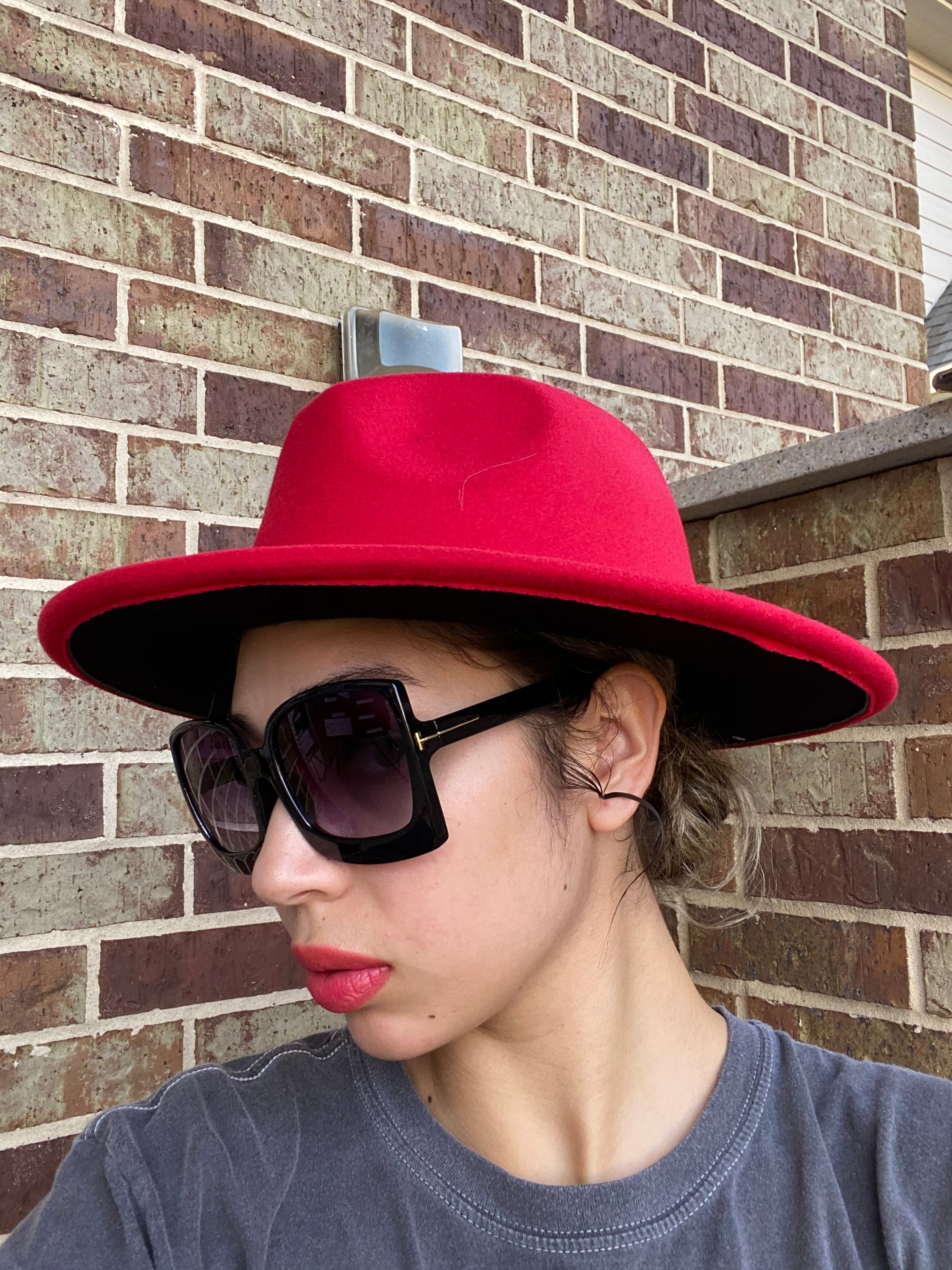 Red Black Fedora