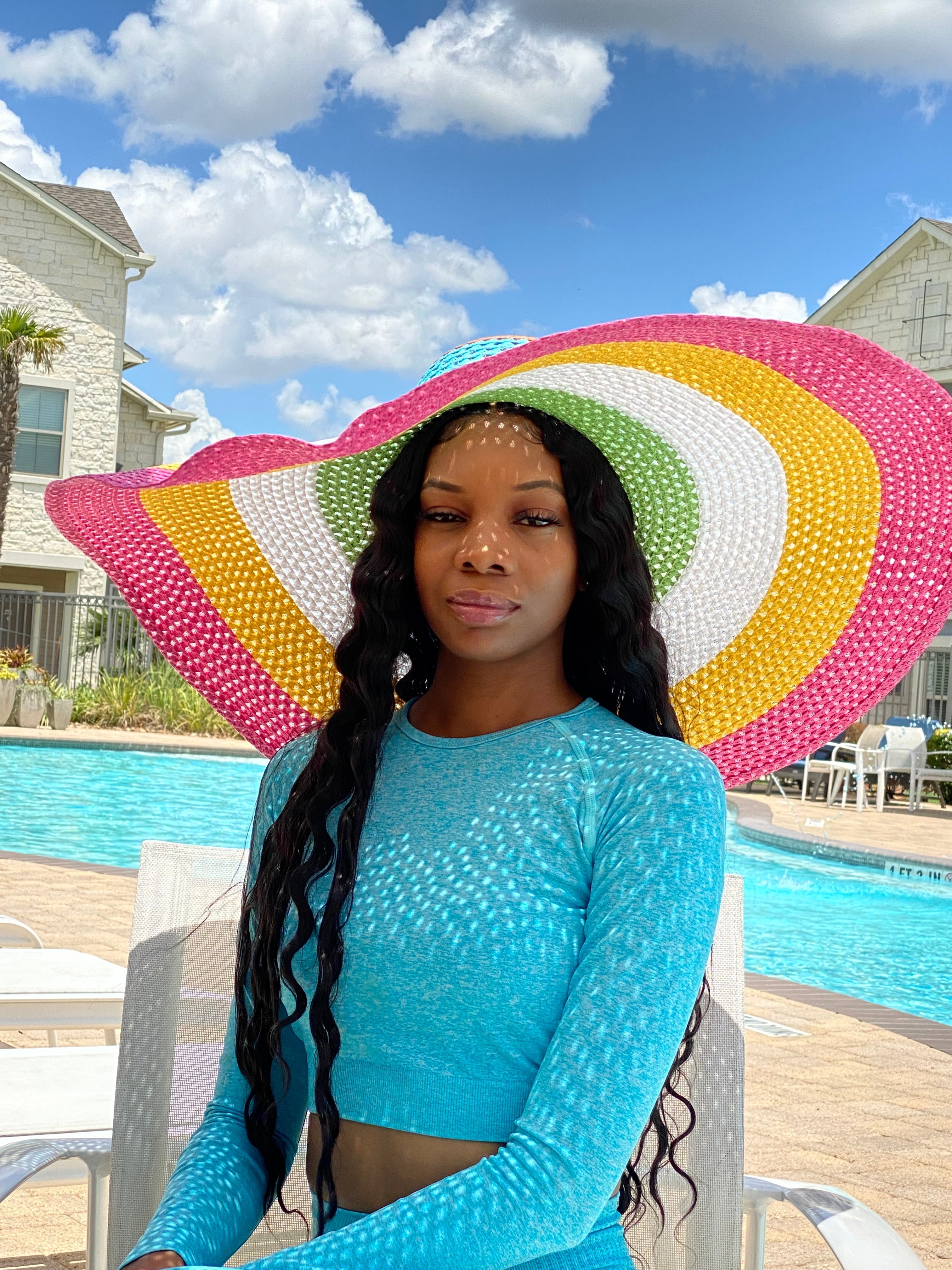 Oversized Floppy Sun Hat Mt