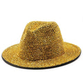Bling Luxury Fedora Gold