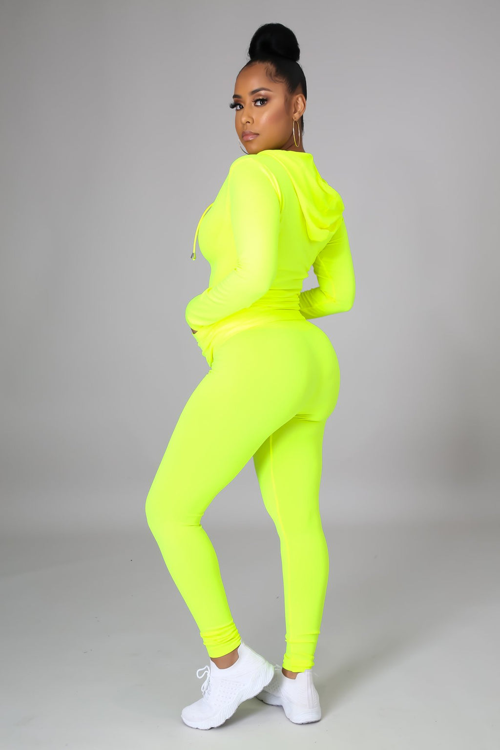 Ola Seamless 2 Piece Set Neon Yellow