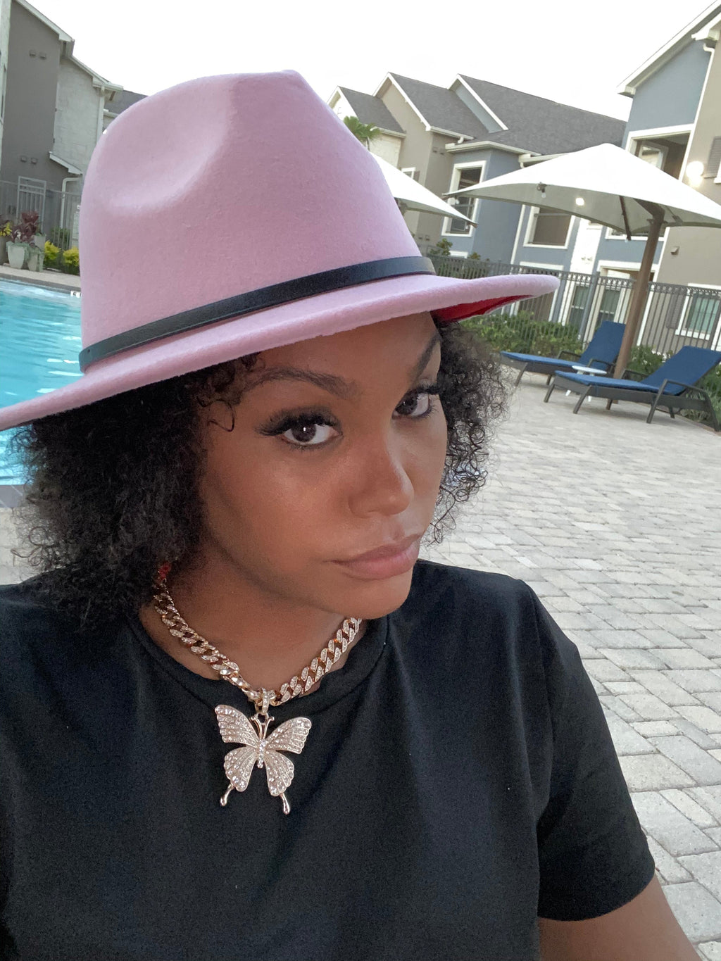 Light Pink Fedora