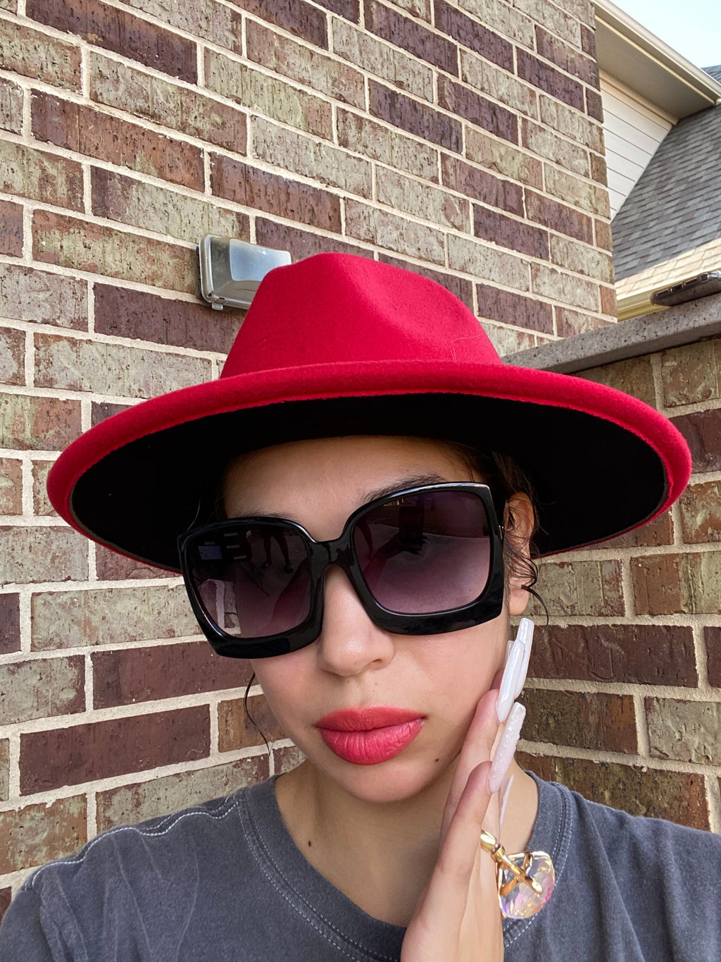 Red Black Fedora