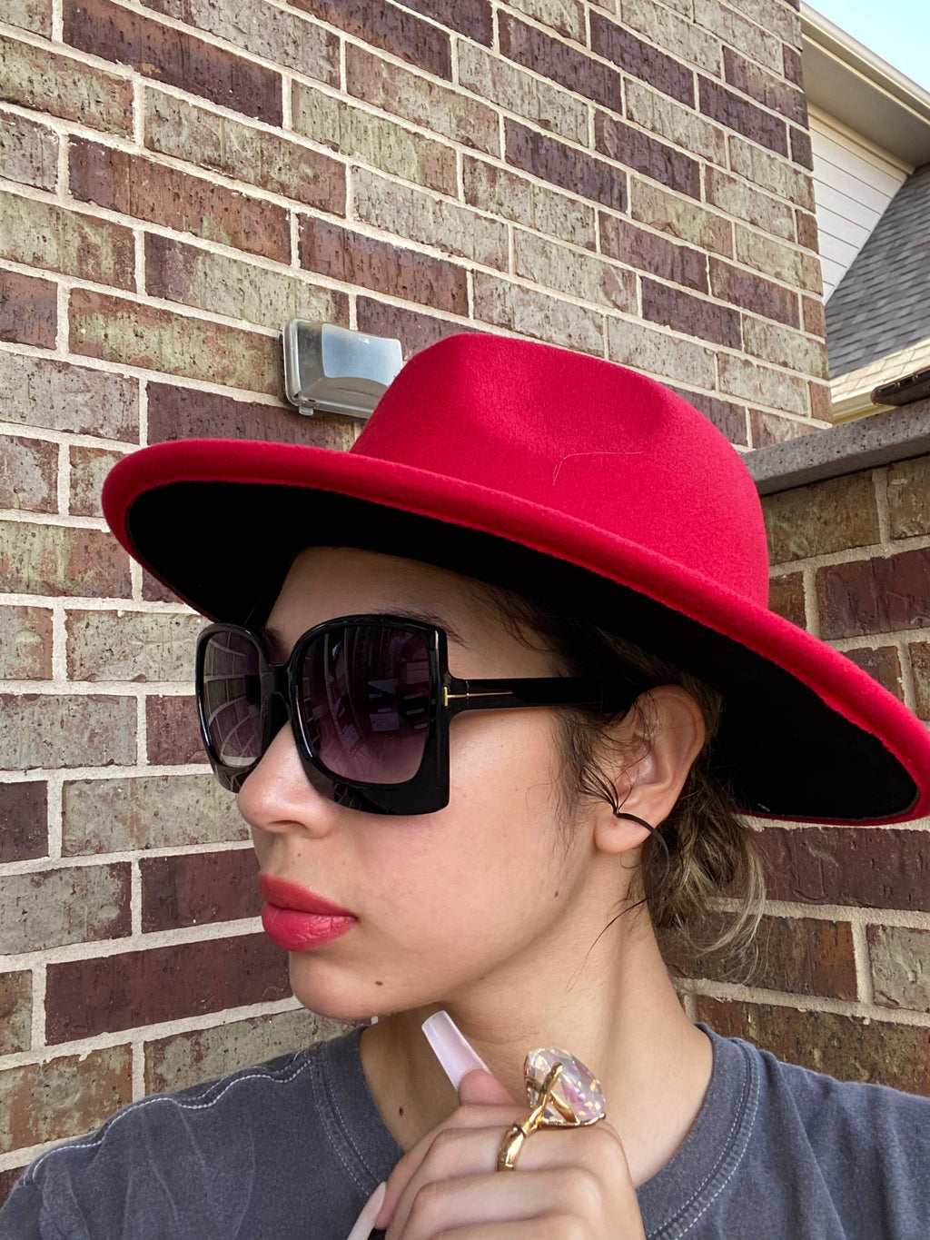 Red Black Fedora
