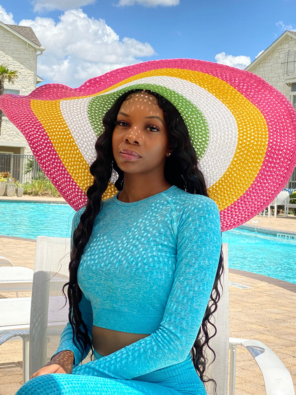 Oversized Floppy Sun Hat Mt