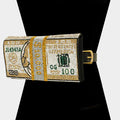 Money Bling Fanny Gold