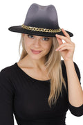 Ombre Fedora Gray