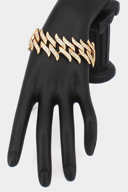 Diva Swag Bracelet Gold