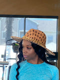 Luxury Chain Fedora Camel BG
