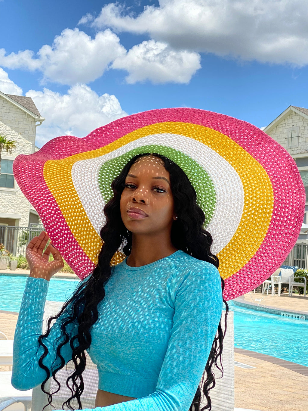 Oversized Floppy Sun Hat Mt