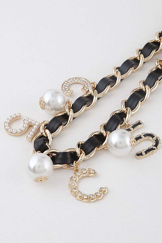 Statement Things Necklace Gold
