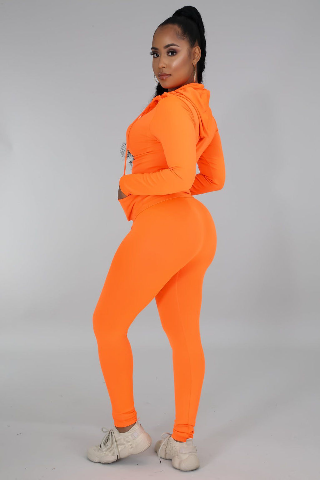 Ola Seamless 2 Piece Set Neon Orange