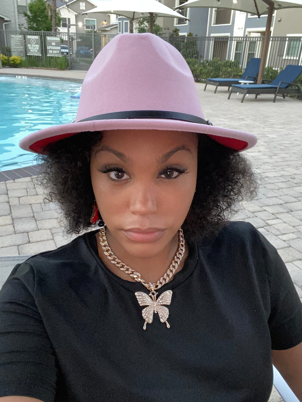 Light Pink Fedora