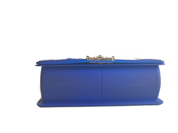 FLAG JELLY PURSE RED BLUE