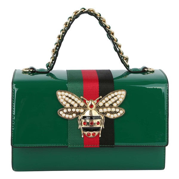 Queen 2 in 1 Bag Green Patent