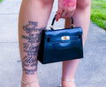 Rinna Small Jelly Purse Black