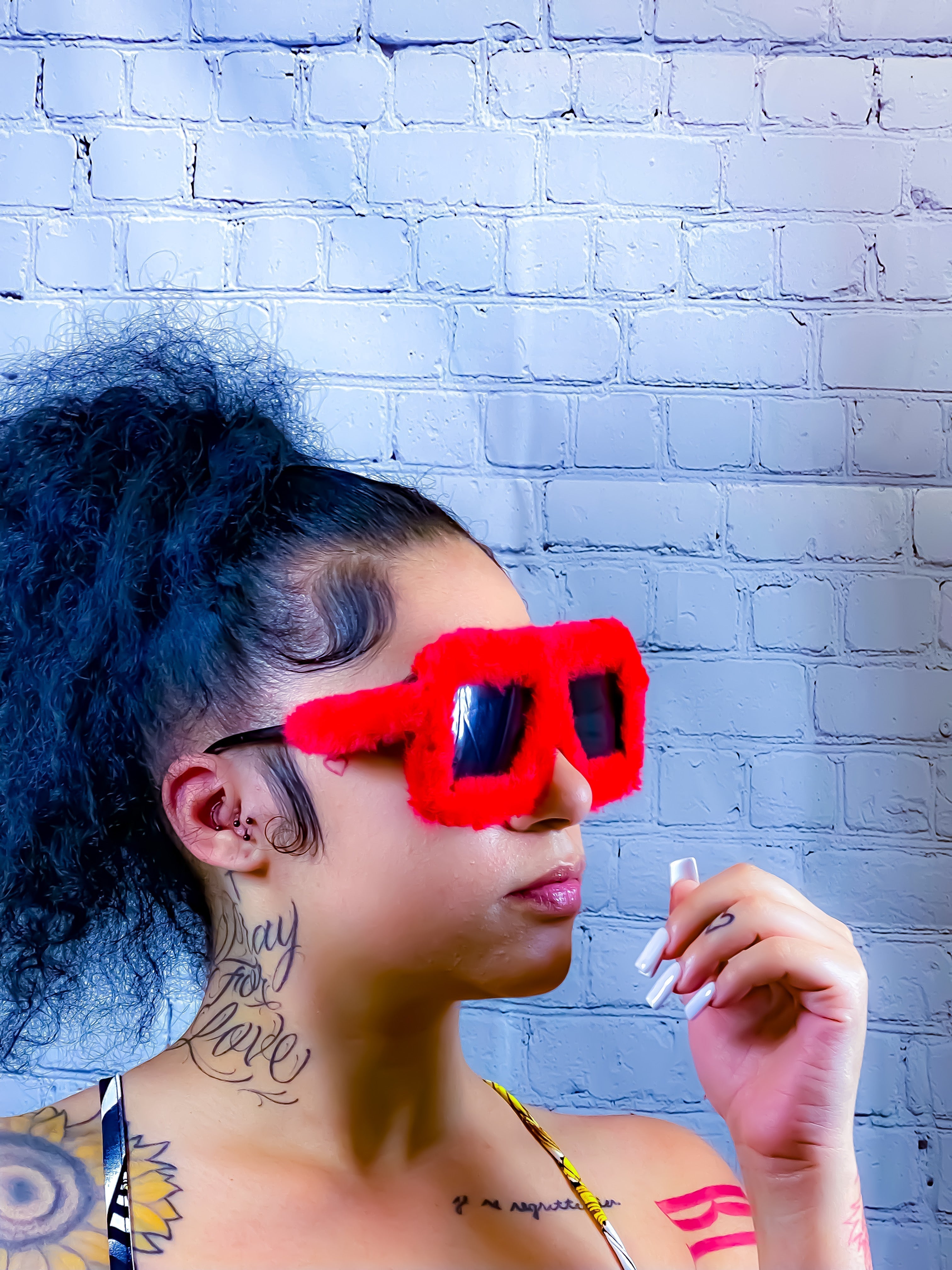 Fluffy Swag Red