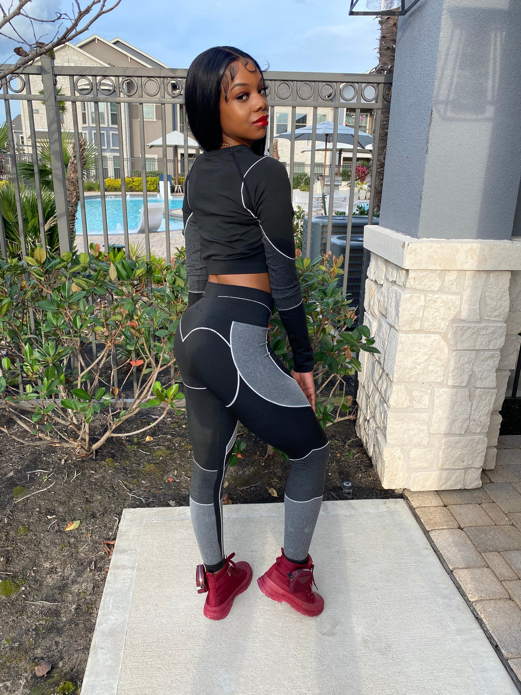 Love Me 2 Piece Set Black