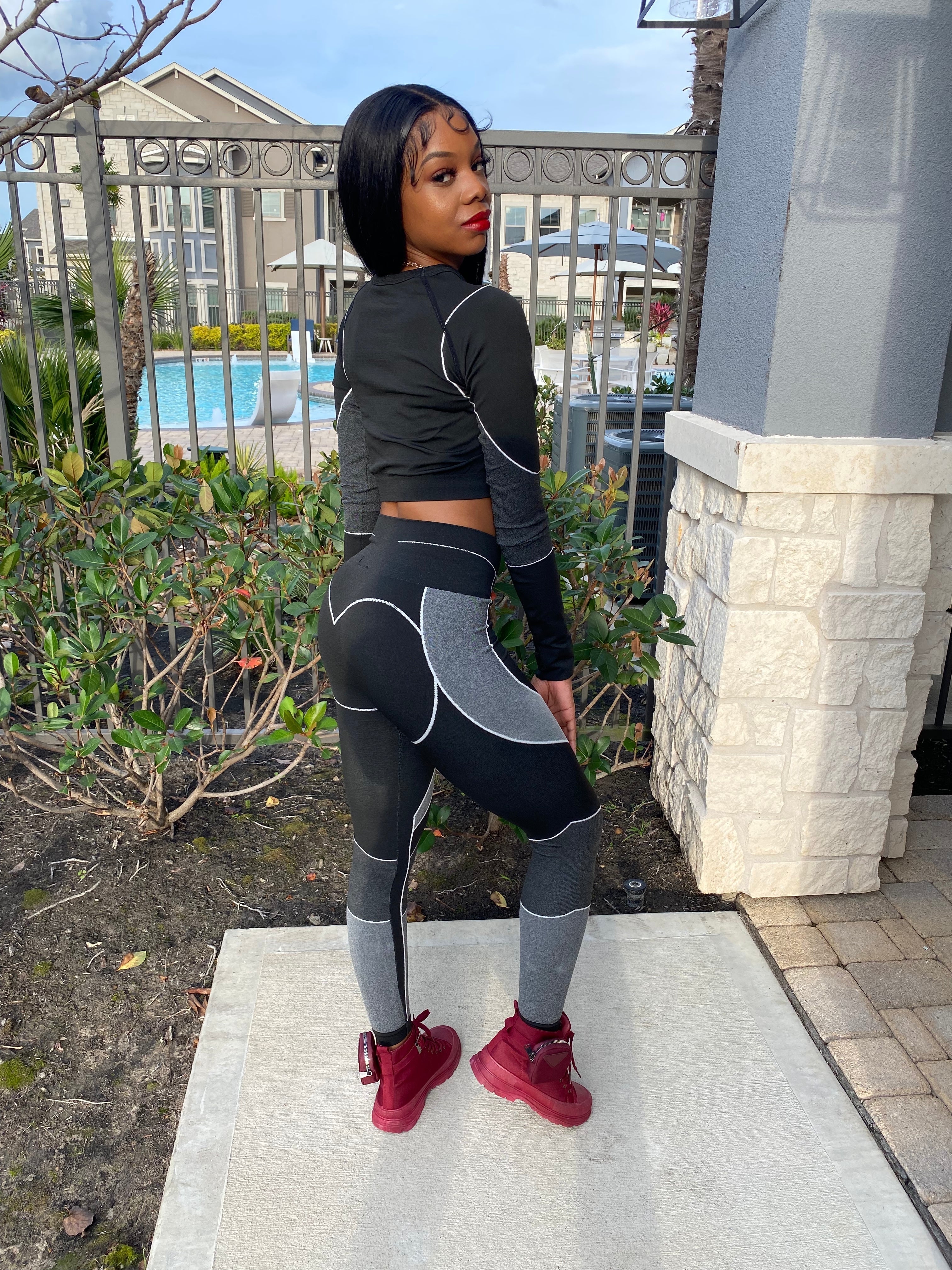 Love Me 2 Piece Set Black