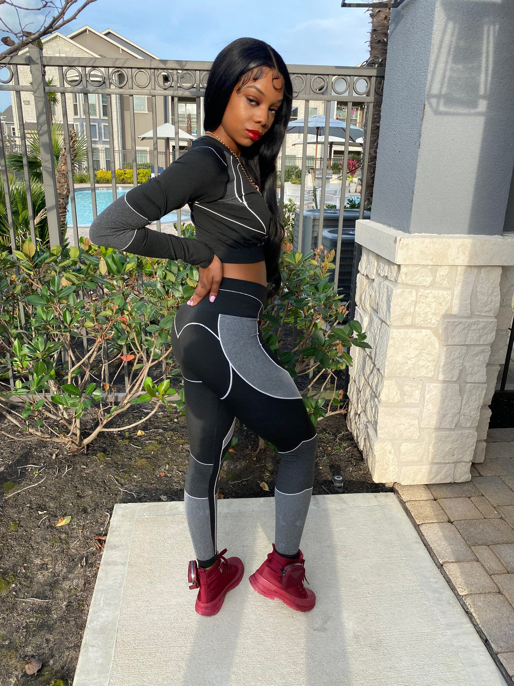 Love Me 2 Piece Set Black