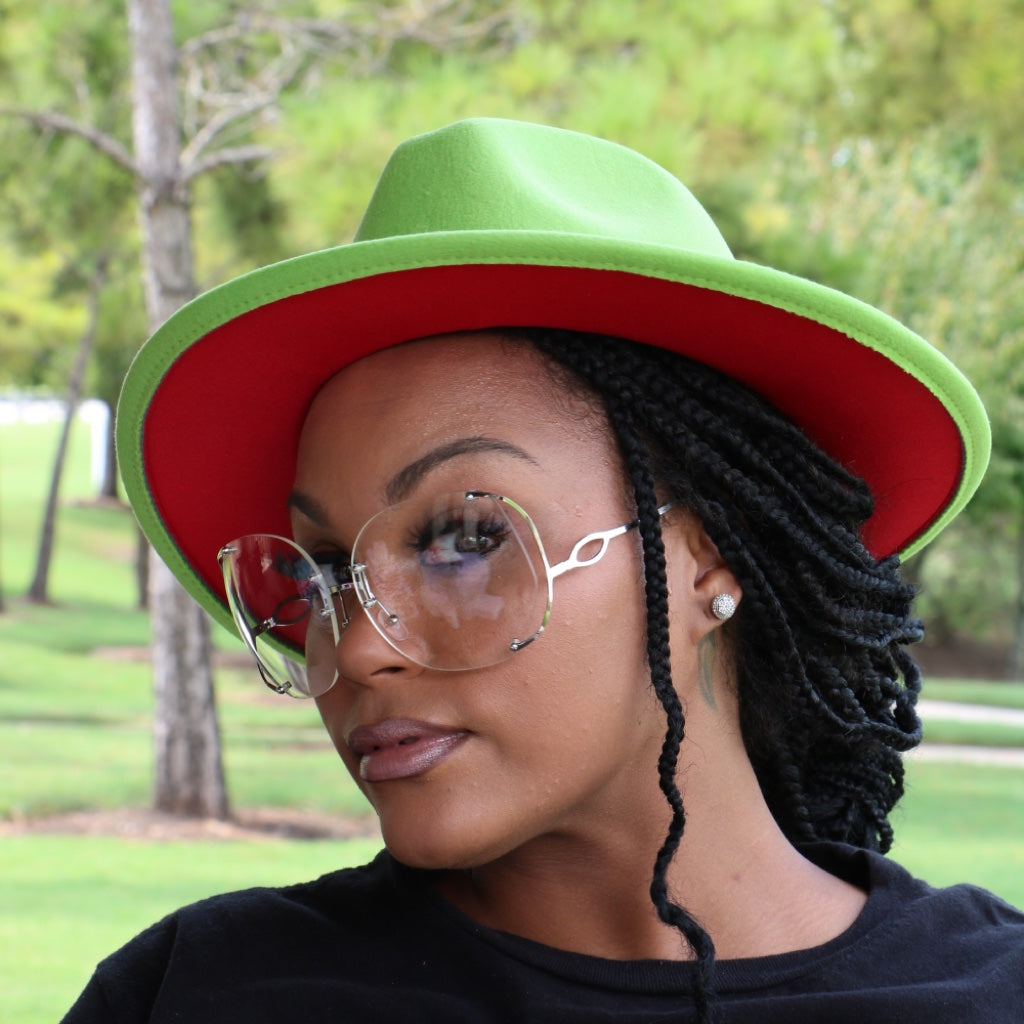 Green Red Fedora