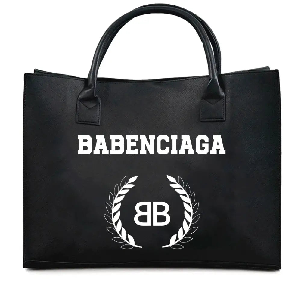 Modern Vegan Tote Black