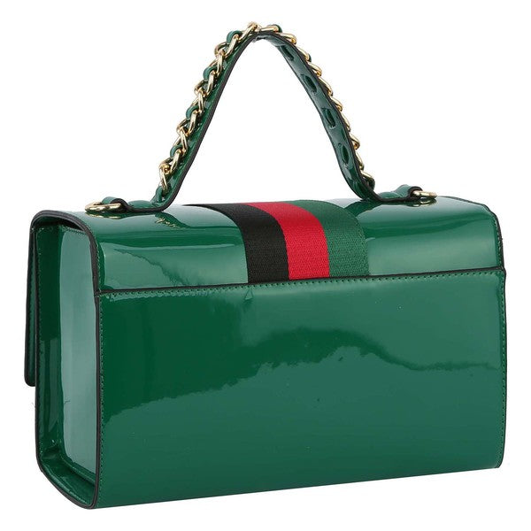 Queen 2 in 1 Bag Green Patent