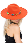 Neon Links Fedora Orange