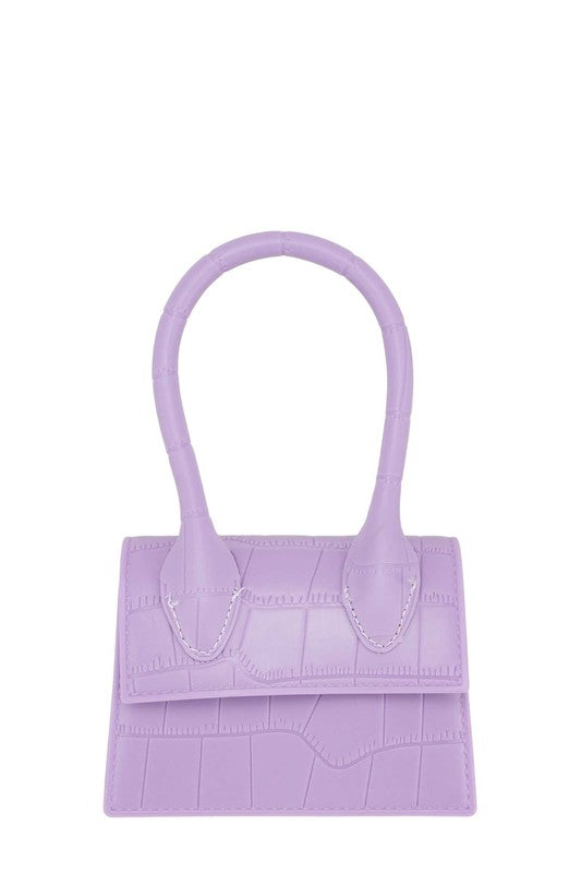 Brenda Jelly Top Handle Lavender