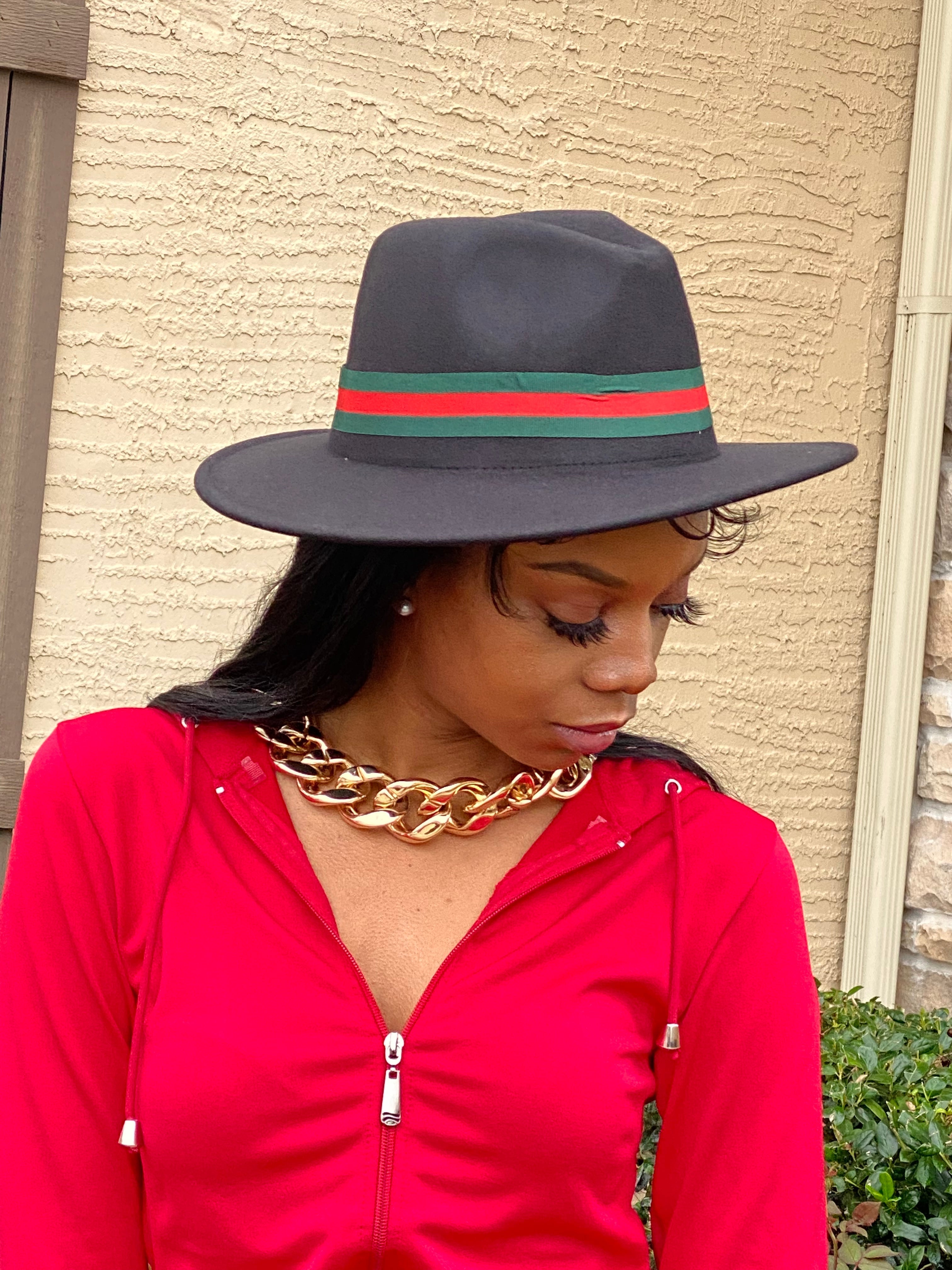Luxe Fedora Black