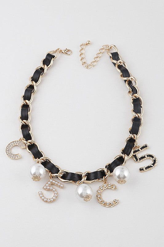 Statement Things Necklace Gold