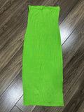 Fav Tube Midi Dress Green B