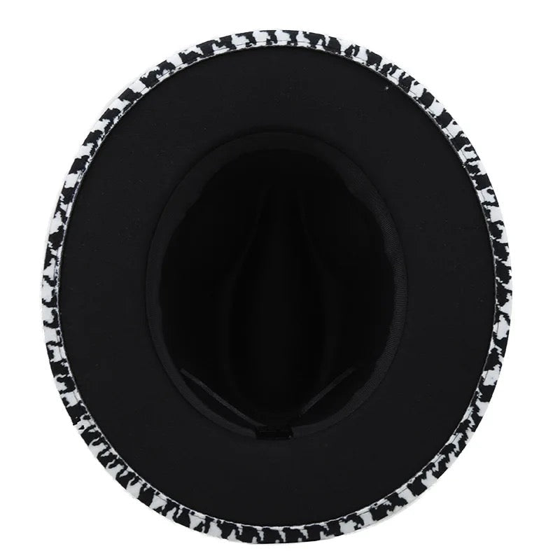 Houndstooth Fedora