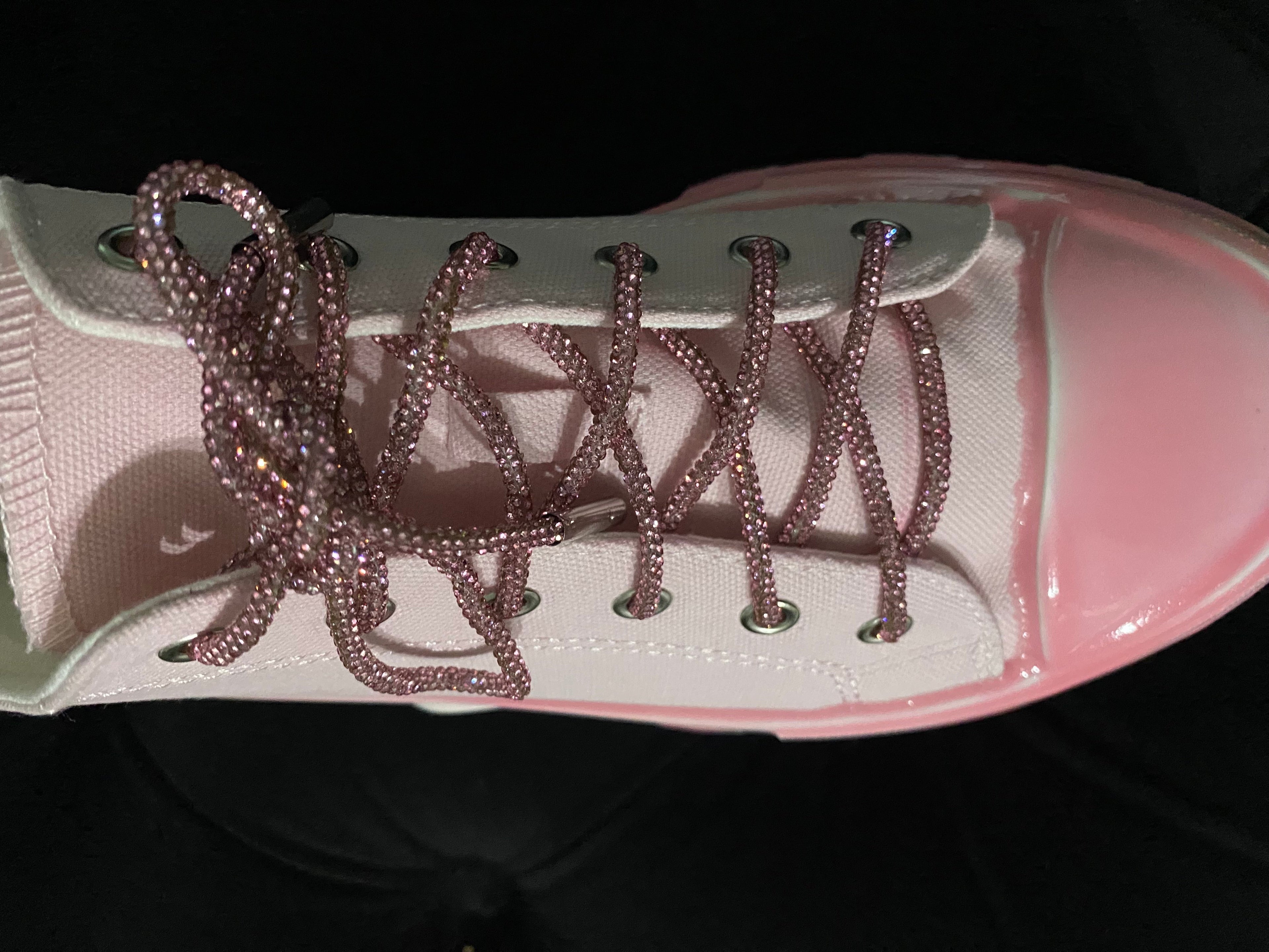 Bling Shoe Lace Pink