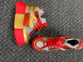 Anthony Wang Sneakers Red & Gold
