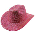 Bling Cowgirl Cowboy Hat Fuchsia