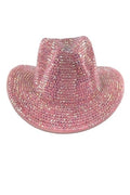 Bling Cowgirl Cowboy Hat Pink