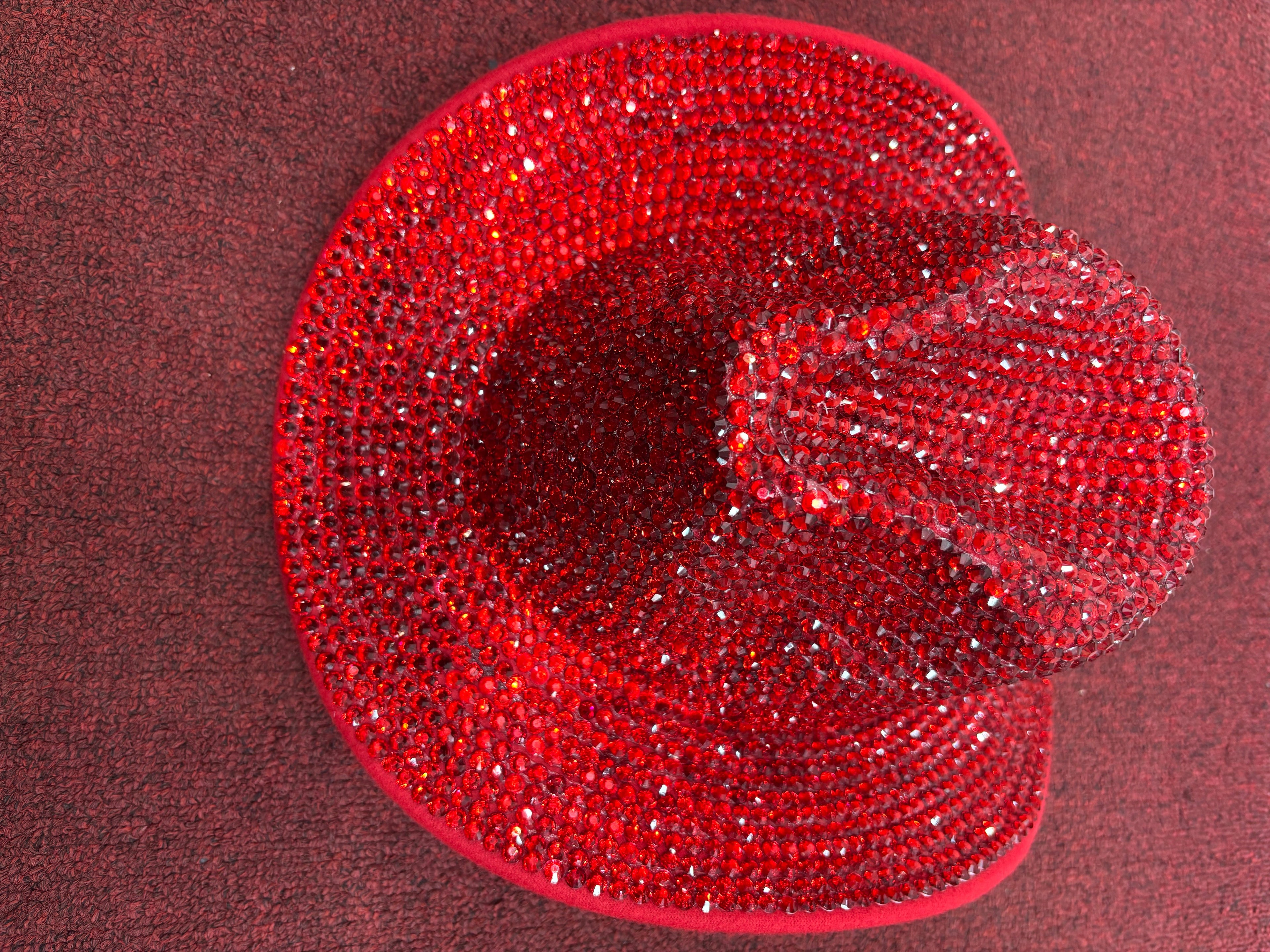 Bling Cowgirl Cowboy Hat Red