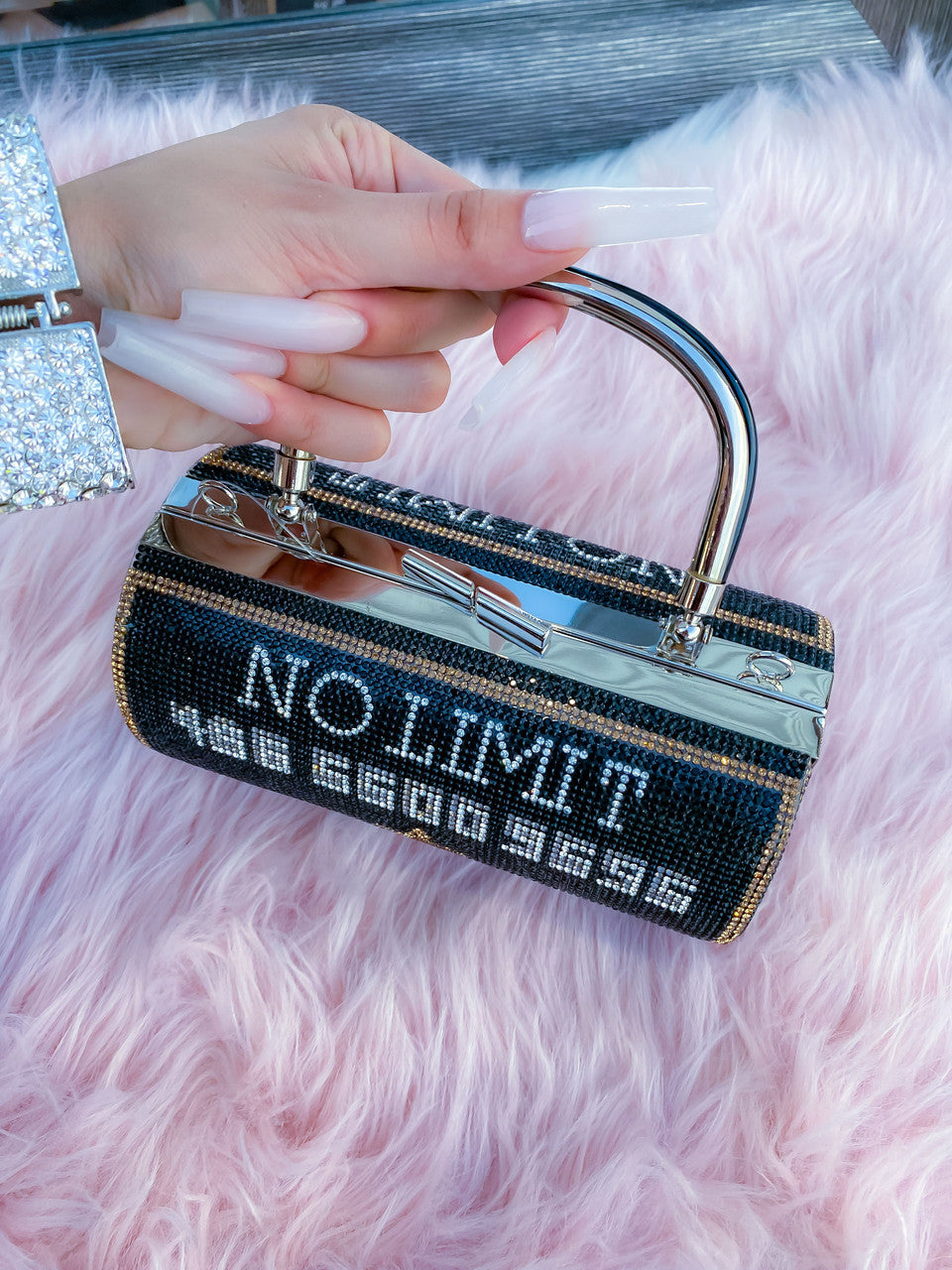 No Limit Card Purse Black